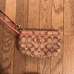 Coach wristlet